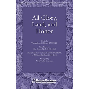 Shawnee Press All Glory Laud and Honor SATB Arranged by Vicki Tucker Courtney