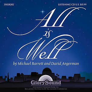 Shawnee Press All Is Well Listening CD composed by David Angerman