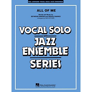 Hal Leonard All Of Me Vocal Solo Jazz Band Level 3 - 4