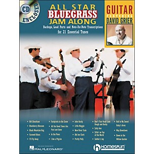 Homespun All Star Bluegrass Jam-Along for Guitar Book/CD