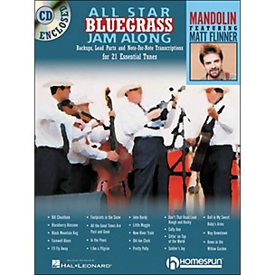 Homespun All Star Bluegrass Jam-Along for Mandolin Book/CD