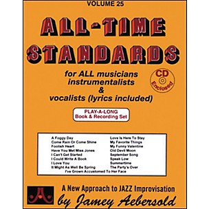 Jamey Aebersold All Time Standards Book and CD