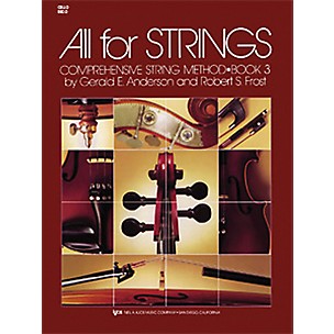 KJOS All for Strings Cello Book 3