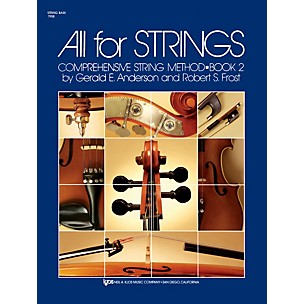 KJOS All for Strings String Bass Book 2