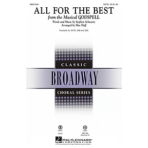 Hal Leonard All for the Best (from Godspell) ShowTrax CD Arranged by Mac Huff