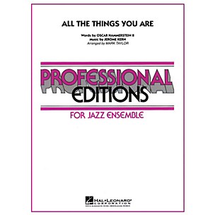 Hal Leonard All the Things You Are Jazz Band Level 5 Arranged by Mark Taylor