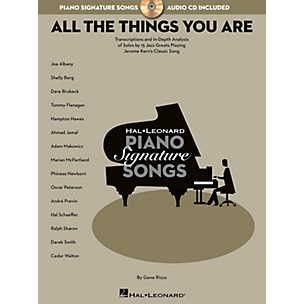 Hal Leonard All the Things You Are Signature Songs Series Softcover with CD Written by Gene Rizzo