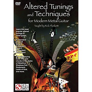 Cherry Lane Altered Tunings And Techniques for Modern Metal Guitar (Dvd)