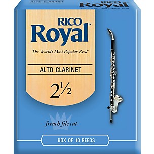 Rico Royal Alto Clarinet Reeds, Box of 10