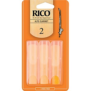 Rico Alto Clarinet Reeds, Box of 3