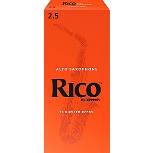 Rico Alto Saxophone Reeds, Box of 25