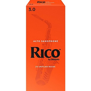 Rico Alto Saxophone Reeds, Box of 25