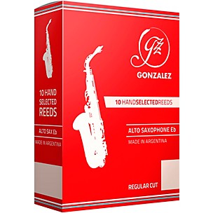 Gonzalez Alto Saxophone Reeds