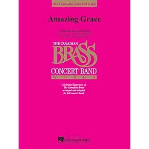 Hal Leonard Amazing Grace (Canadian Brass Concert Band) Concert Band Level 3-4 Arranged by Paul Murtha