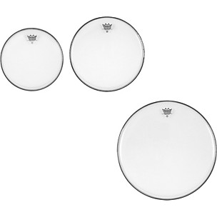 Remo Ambassador Clear New Fusion Tom Drumhead Pack