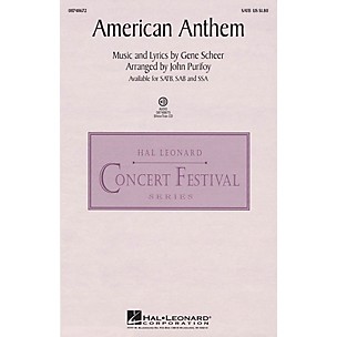Hal Leonard American Anthem ShowTrax CD Arranged by John Purifoy