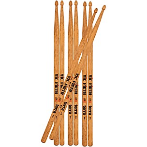 Vic Firth American Classic Terra Series Drum Sticks Value 4-Pack