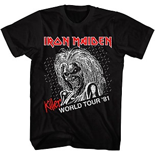 American Classics American Classics Iron Maiden Killer World Tour Unisex T-shirt