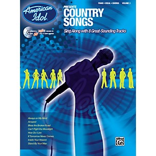 Alfred American Idol Presents Country Songs Book and CD