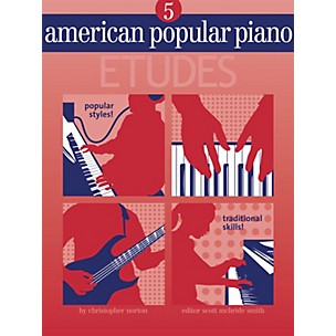 NOVUS VIA American Popular Piano - Etudes Novus Via Music Group Series Softcover Written by Christopher Norton