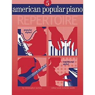 NOVUS VIA American Popular Piano - Repertoire Novus Via Music Group Series Softcover with CD by Christopher Norton