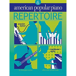 NOVUS VIA American Popular Piano - Repertoire Novus Via Music Group Series Softcover with CD by Christopher Norton