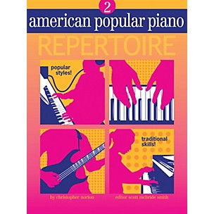 NOVUS VIA American Popular Piano - Repertoire Novus Via Music Group Softcover Media Online by Christopher Norton