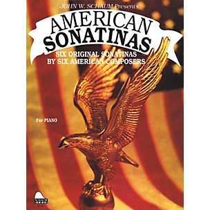 Schaum American Sonatinas Educational Piano Series Softcover