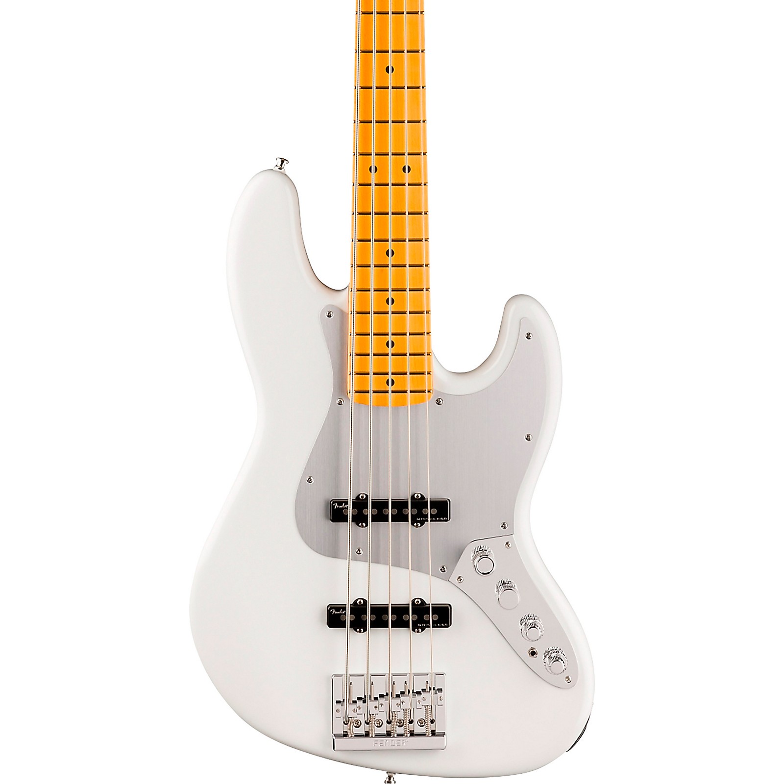 Fender American Ultra Jazz Bass V Fender American Ultra Jazz Bass V Maple Fingerboard Arctic