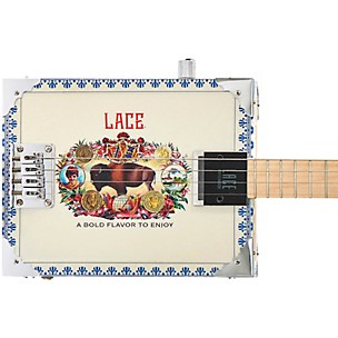 Lace Americana Acoustic-Electric Cigar Box Guitar