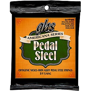 GHS Americana Pedal Steel Strings E9 Tuning (13-36)