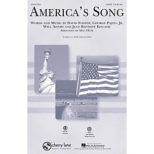 Cherry Lane America's Song SAB by David Foster Arranged by Mac Huff