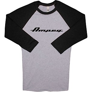 Ampeg Ampeg Raglan Black Sleeve Shirt - White