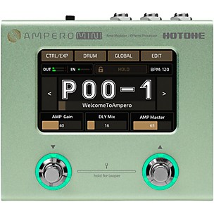 Hotone Effects Ampero Mini Amp Modeler & Effects Processor -