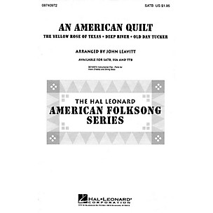 Hal Leonard An American Quilt (A Collection of 3 American Folksongs) TTB Arranged by John Leavitt