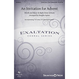 Shawnee Press An Invitation for Advent UNIS/2PT arranged by Douglas Nolan