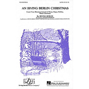 Hal Leonard An Irving Berlin Christmas (Medley) 3-Part Mixed Arranged by Roger Emerson