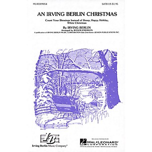Hal Leonard An Irving Berlin Christmas (Medley) SATB arranged by Roger Emerson