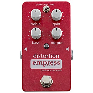 Empress Effects Analog Distortion Guitar Effects Pedal