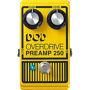 DOD Analog Overdrive Preamp 250 Guitar Effects Pedal