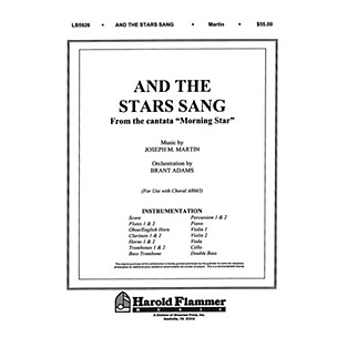 Shawnee Press And the Stars Sang (from Morning Star) Score & Parts composed by Joseph M. Martin