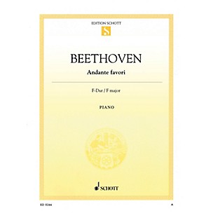 Schott Andante Favori in F Major, WoO 57 Schott Series