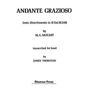 Shawnee Press Andante Grazioso Concert Band Level 2 1/2 Arranged by Thornton