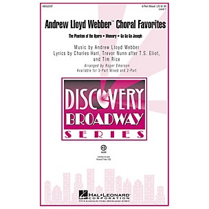 Hal Leonard Andrew Lloyd Webber Choral Favorites VoiceTrax CD Arranged by Roger Emerson