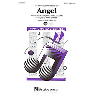 Hal Leonard Angel SSA by Sarah McLachlan Arranged by Mark Brymer