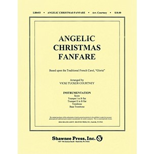 Shawnee Press Angelic Christmas Fanfare (Based on Gloria) Score & Parts arranged by Vicki Tucker Courtney