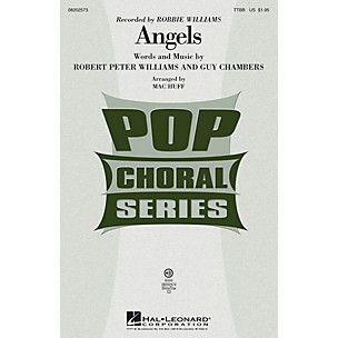 Hal Leonard Angels ShowTrax CD by Robbie Williams Arranged by Mac Huff