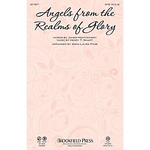 Brookfield Angels from the Realms of Glory SATB arranged by Anna Laura Page