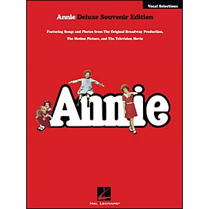 Hal Leonard Annie Deluxe Souvenir Edition Vocal Selections arranged for piano, vocal, and guitar (P/V/G)