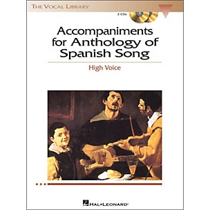 Hal Leonard Anthology Of Spanish Songs for High Voice 2CD Accompaniments